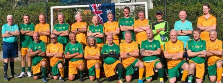 QUEENSLAND REPRESENTED AT 2022 IWFF WALKING FOOTBALL WORLD CHAMPIONSHIPS