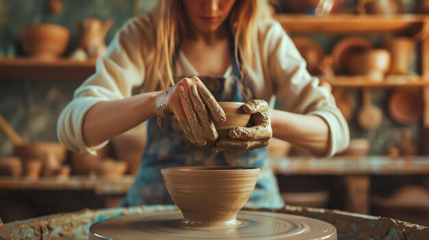 Flint in Pottery Glaze